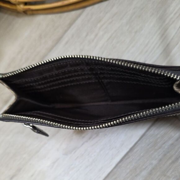 Coach Legacy Signature Stripe Candace Carryall with Wallet - Picture 7 of 14